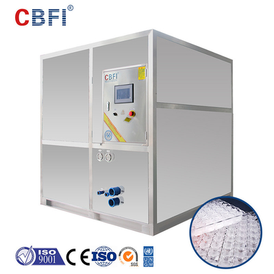 뜨거운 날씨 지역을 위한 아프리카 국가를 위한 기계 발명가에서 상업적인 본래 CBFI 입방체 제빙기 2 톤